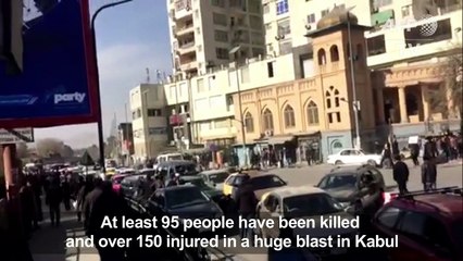 Scores killed in Kabul blast