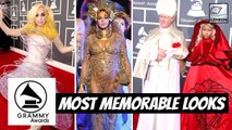 Grammy Awards Most Memorable Looks Throughout The Years | Lady Gaga