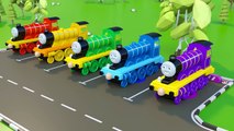 Smile Monster Trucks Colors for Kids - Learning Educational Video | Learn Toy Vehicles with Songs