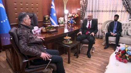 Kılavuz, şehit Özalkan'ın vasiyeti için Kerkük'te