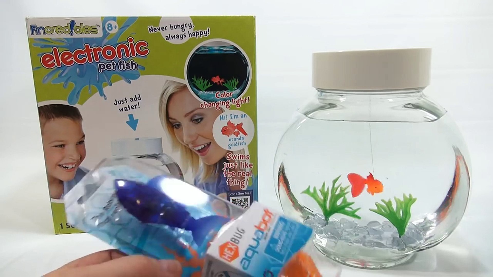 fincredibles electronic pet fish
