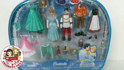 RARE Cinderella Deluxe Princess Set - Polly Pocket Dresses Story Set Disney Parks