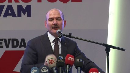Soylu: ' Bu milletin iradesi dünyaya şefkat elini, kardeşlik elini uzatan bir iradedir' - DENİZLİ