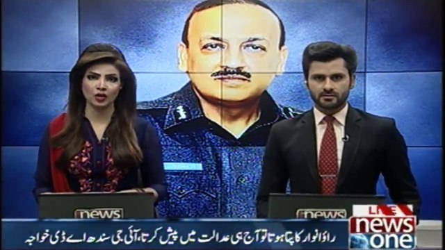 Its better to be Rao Anwar to give Surrender, IG Sindh warned