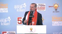 Kocaeli-Cumhurbaşkanı Erdoğan Gençlik Kolları İl Kongresi'nde Konuştu