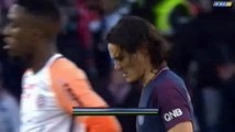 Edinson Cavani Goal - Paris Saint Germain 1-0 Montpellier 27-01-2018