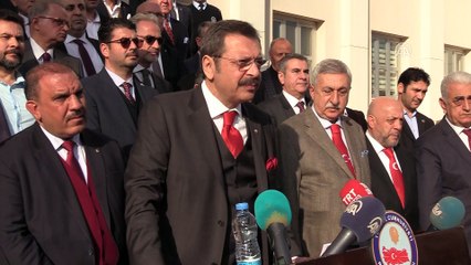 Esnaf ve işçi sendikaları temsilcileri, Hatay'da