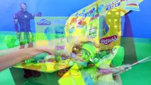 Massinha Play Doh do Hulk e Homem de Ferro! Em Portugues - Infantil