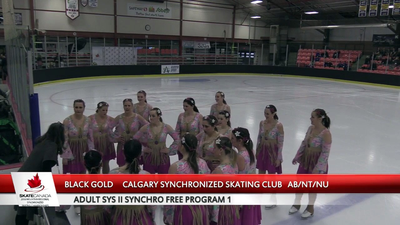 ADULT SYS II SYNCHRO FREE PROGRAM 1 - 2018 Mountain Regional Championships