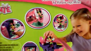 Minnie Mouse Polker Dot Yacht | Kids Toy Review