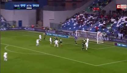 Andrea Masiello  Goal HD - Sassuolo	0-1	Atalanta 27.01.2018