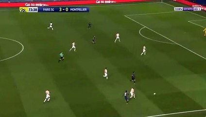 Neymar  GOAL - Paris SG 4-0 Montpellier 27.01.2018