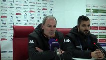 Samsunspor-Grandmedical Manisaspor maçının ardından - Teknik direktörler İpekoğlu ve Taşkın - SAMSUN