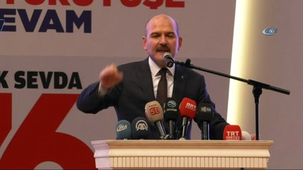 Bakan Soylu: “Ben İçişleri Bakanı olarak söylüyorum, Azez’de, Crablus’ta, Marel’de bugün kaymakamımız var”