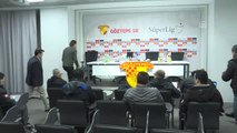 Göztepe-Kayserispor Maçının Ardından - Göztepe Teknik Direktörü Tuna