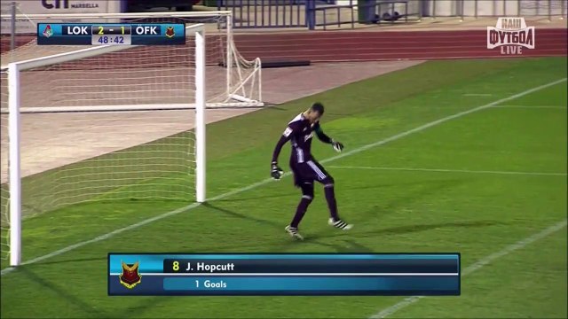 2-1 Jamie Hopcutt Goal International Club Friendly - 27.01.2019 Lokomotiv Moscow 2-1 Östersunds FK