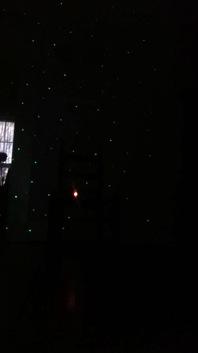 Shadow figure manipulating flashlight. 3-17