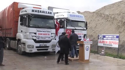 Afrin Kırsalına Gıda Yardımı