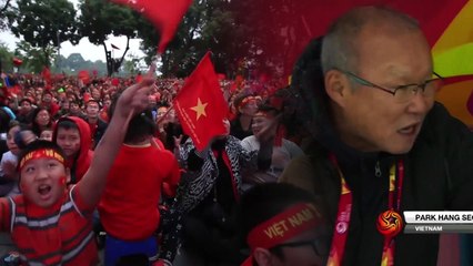 베트남, 축구 준우승에 열광..."박항서는 베트남의 히딩크' / YTN