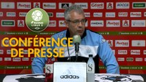 Conférence de presse AC Ajaccio - Tours FC (2-1) : Olivier PANTALONI (ACA) - Jorge COSTA (TOURS) - 2017/2018