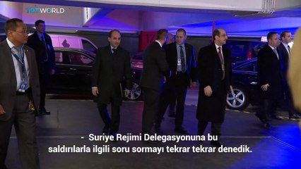 TRT World muhabiri Sarah Firth sordu, Suriye BM Daimi Temsilcisi Caferi kaaçtı