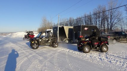 RIDE ST-JEAN DE MATHA  RESTO LA  26 JANVIER 2018