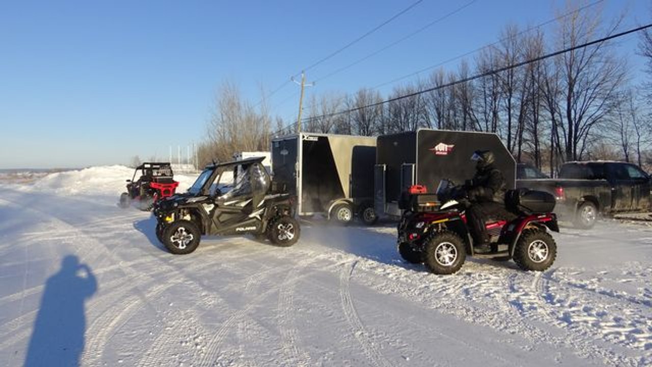 RIDE ST-JEAN DE MATHA  RESTO LA  26 JANVIER 2018