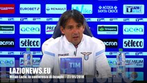 Milan-Lazio, la conferenza di Inzaghi 27/01/2018