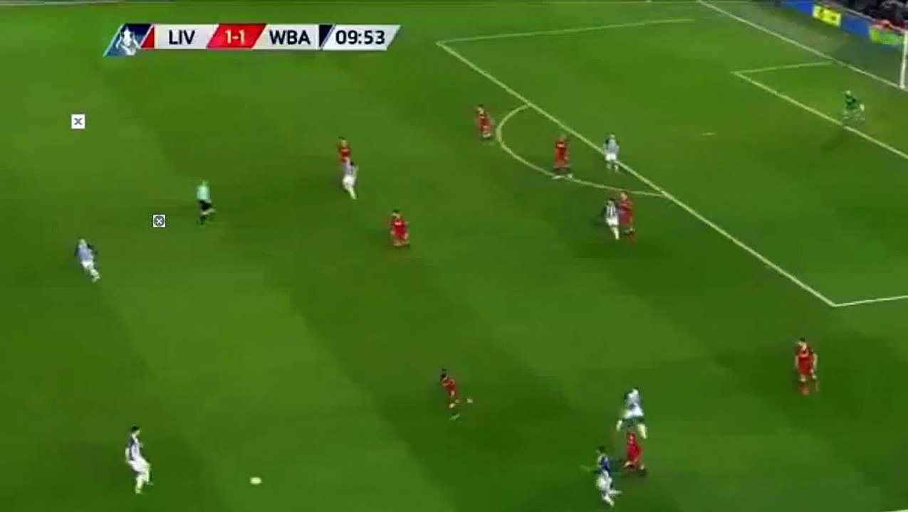 Jay Rodriguez Second Goal - Liverpool 1-2 West Brom 27-