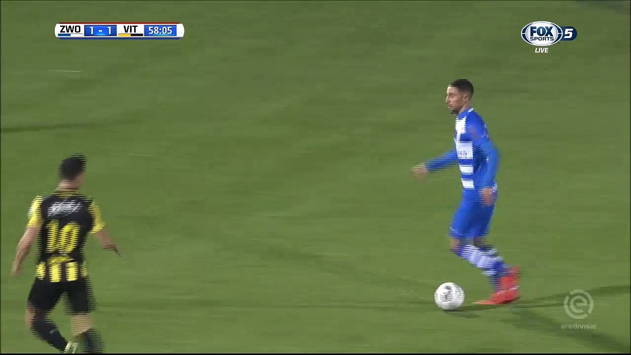 1-1 Younes Namli Goal Holland  Eredivisie - 27.01.2018 PEC Zwolle 1-1 Vitesse Arnhem