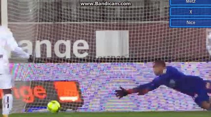 Nolan Roux Goal - Metz 1-0 OGC Nice