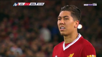 Roberto Firmino Misses Penalty After VAR vs WBA!