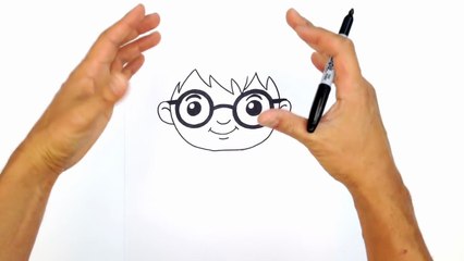 How to Draw Harry Potter | Drawing Lesson
