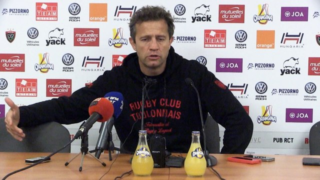 Conf' de presse d'après-match Toulon - Bordeaux-Bègles TOP14 J16