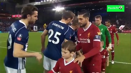 Liverpool vs West Bromwich (2-3) All Goals & Highlights 1272018