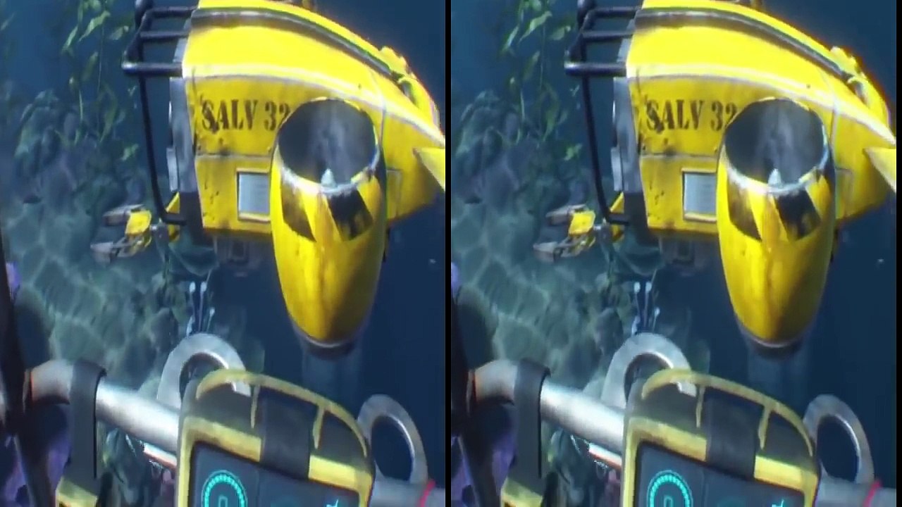 Shark Attack-Ocean Descent 3D SBS FPV PSVR Carboard Oculus Rift