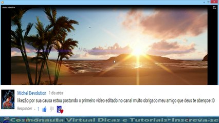 Vídeo surgindo ao fundo no kdenlive