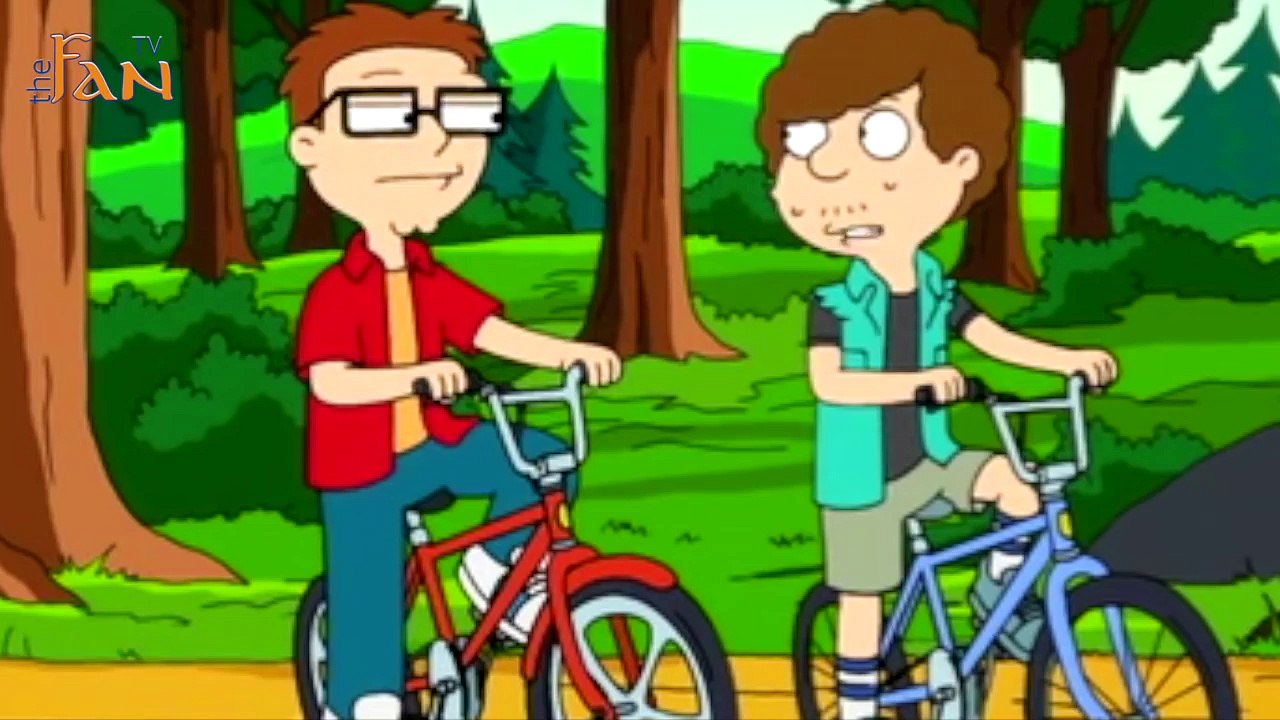 American Dad Deutsch - Seht was Steve im Flugzeug Wrack gefunden hat!