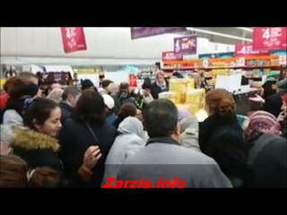 Bagarre pour du Nutella !!!  heuresement c'est le dernier jour