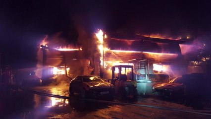 고양 자동차 개조업체서 불...2억 원 피해 / YTN