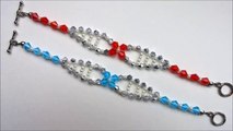 How to make two simple bracelets in less than 30 minutes . Beginners project DIY