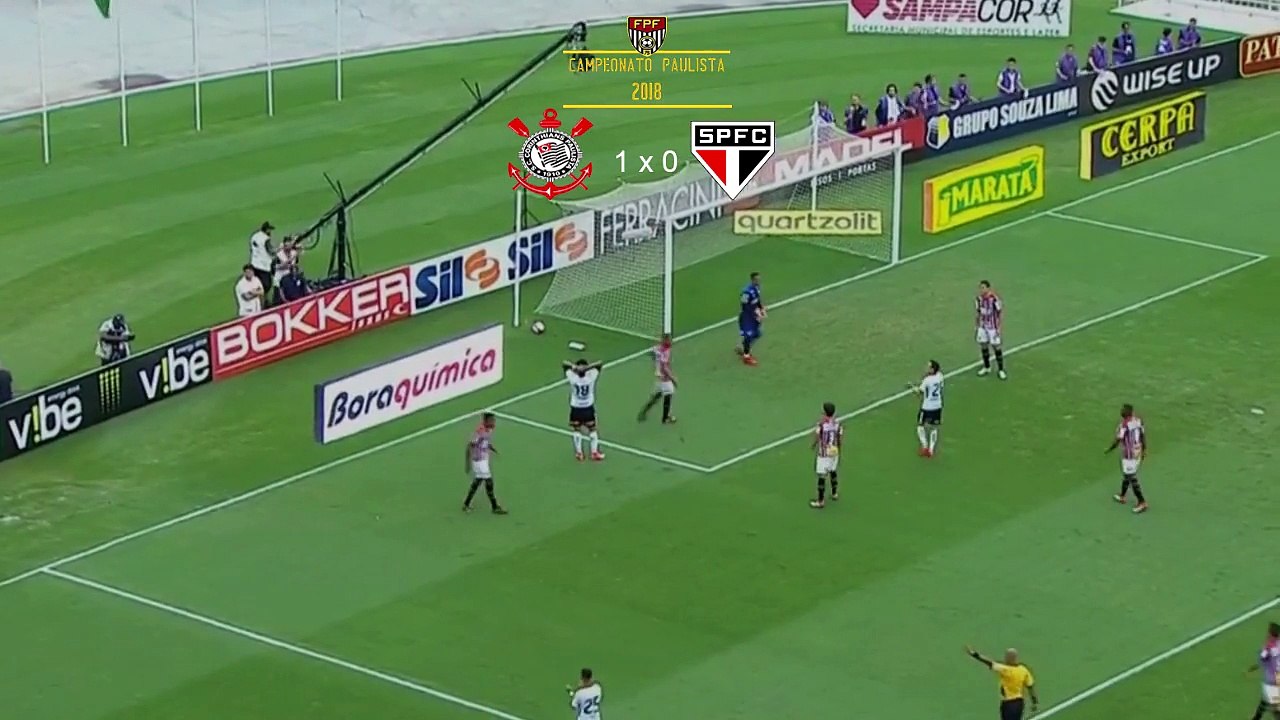 Corinthians 2 x 1 São Paulo Melhores Momentos e Gols - Paulistão 2018