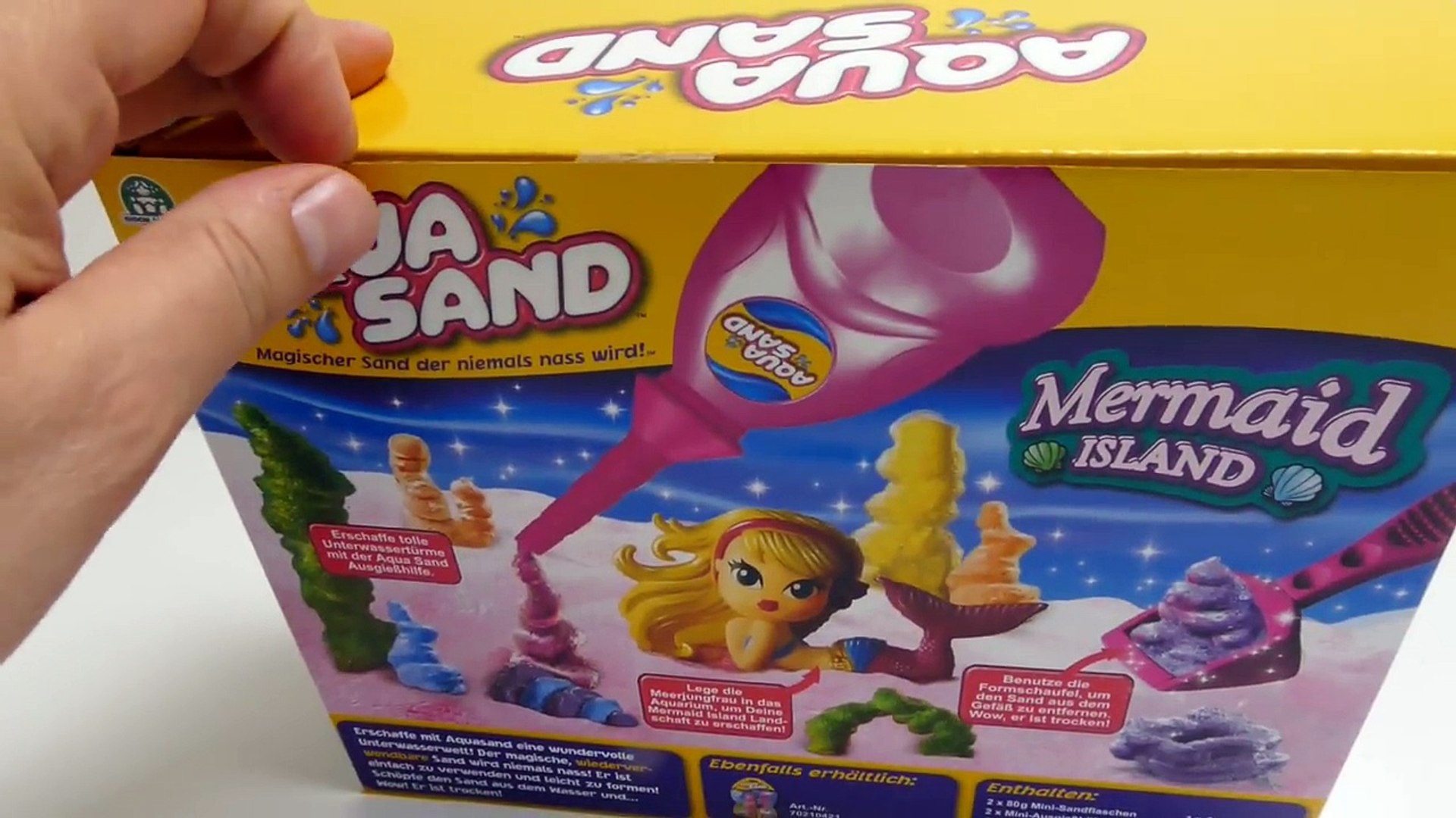 aqua sand mermaid island