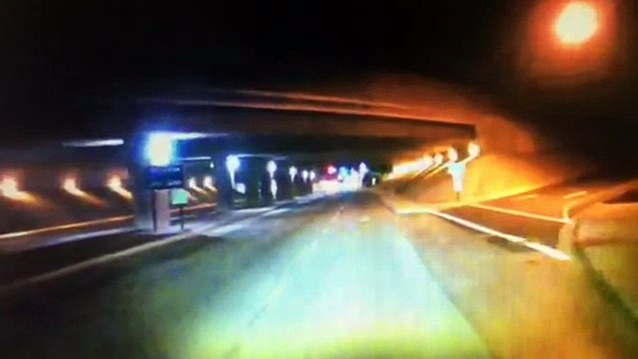 Santa Ana City Bus Dashcam Captures Dramatic Crash