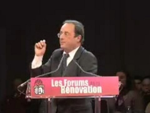 Forum de la rénovation : Discours de F. Hollande