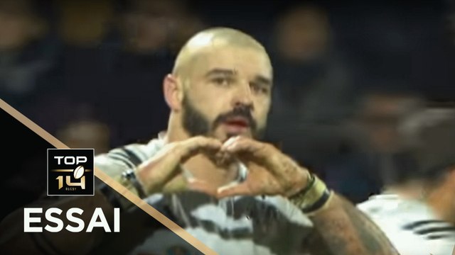 TOP 14 - Essai Benjamin LAPEYRE 2 (CAB) - La Rochelle - Brive - J16 - Saison 2017/2018