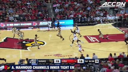 Louisville's Anas Mahmoud Channels Inner Tight End With Catch And Crazy Layup