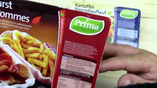Kartoffel Broccoliauflauf & Currywurst mit Pommes von Prima Menü # getestet von WieEsWohlSchmeckt De