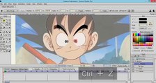 Tutorial Anime Studio pro 10 - Cómo hacer a Gokú [Cabeza Funcional] 1/4