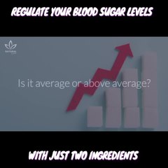 Regulate Your Blood Sugar Levels with Just Two Ingredients